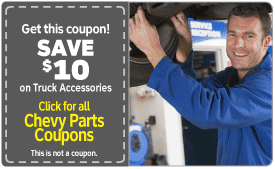 Chevy Parts Coupons Off