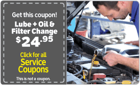 Chevy Service and Repair Coupons Off